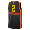 Camiseta Hombre Oklahoma City Thunder Shai Gilgeous-Alexander 2024-25 Nike City Edition Negro Swingman